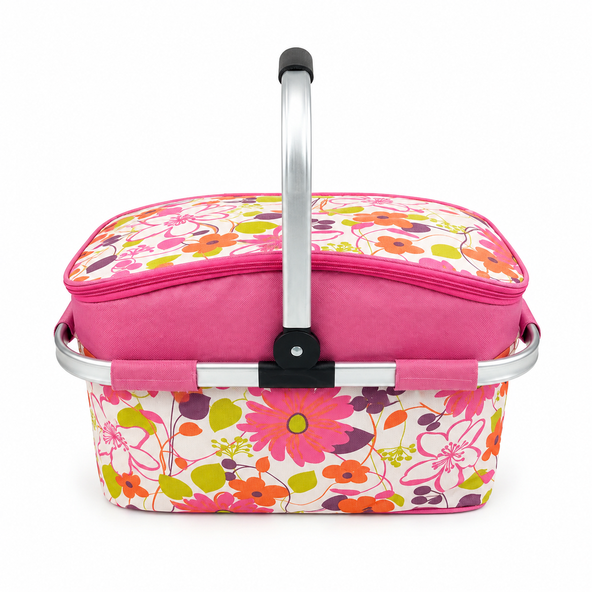Baby Basket Steel Single Handle Pink