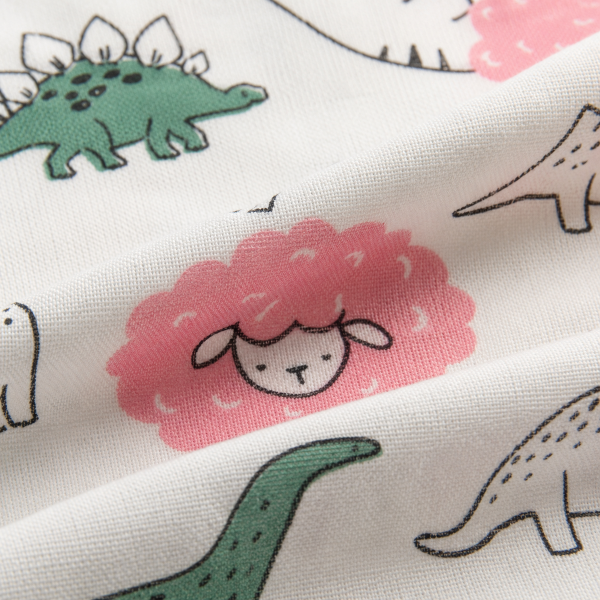 Carter’s Baby Wrapping Sheets 2-Pack, Dino & Sheep