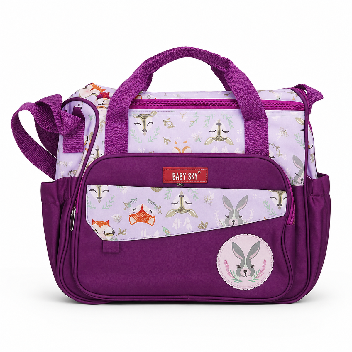 China Baby Bags Emb Purple