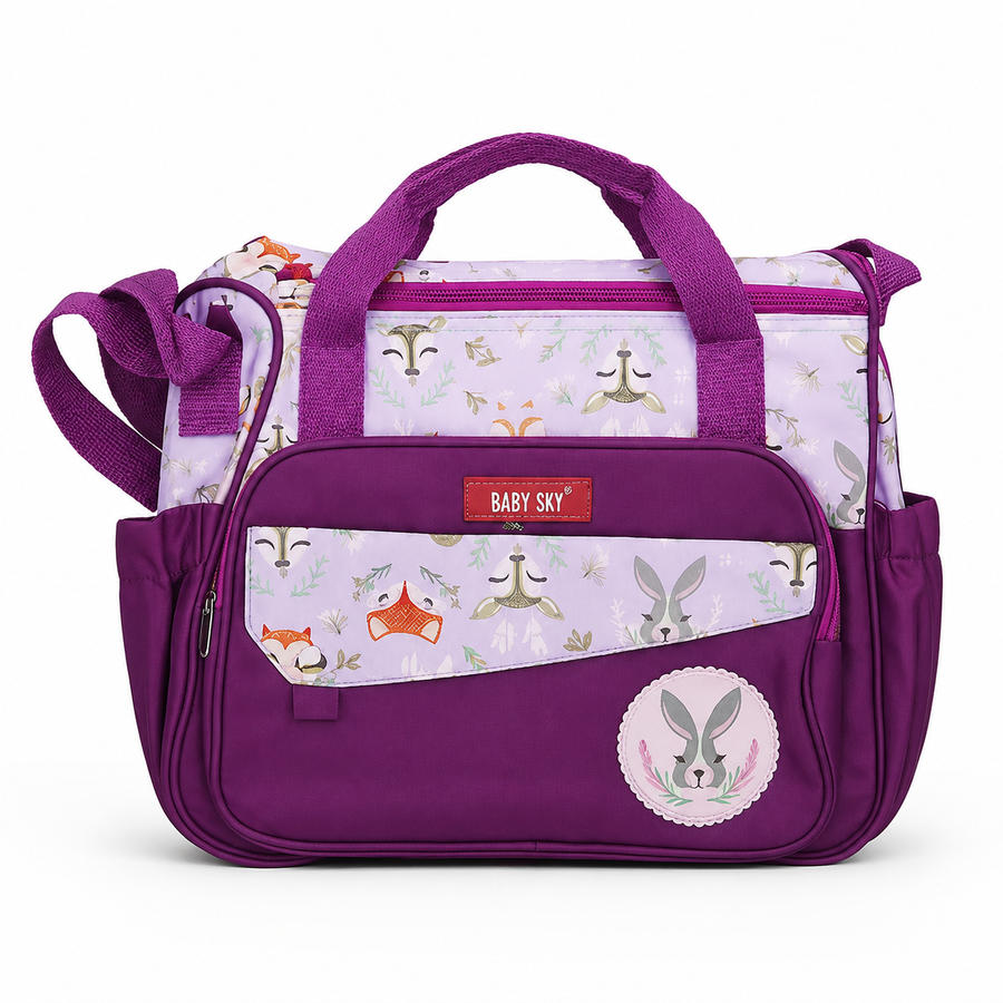 China Baby Bags Emb Purple
