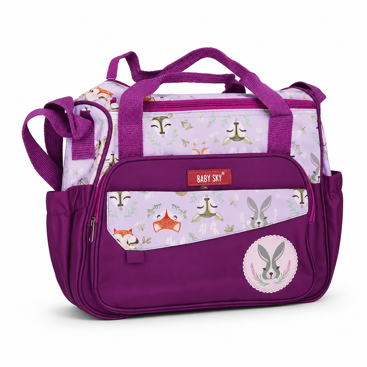 China Baby Bags Emb Purple