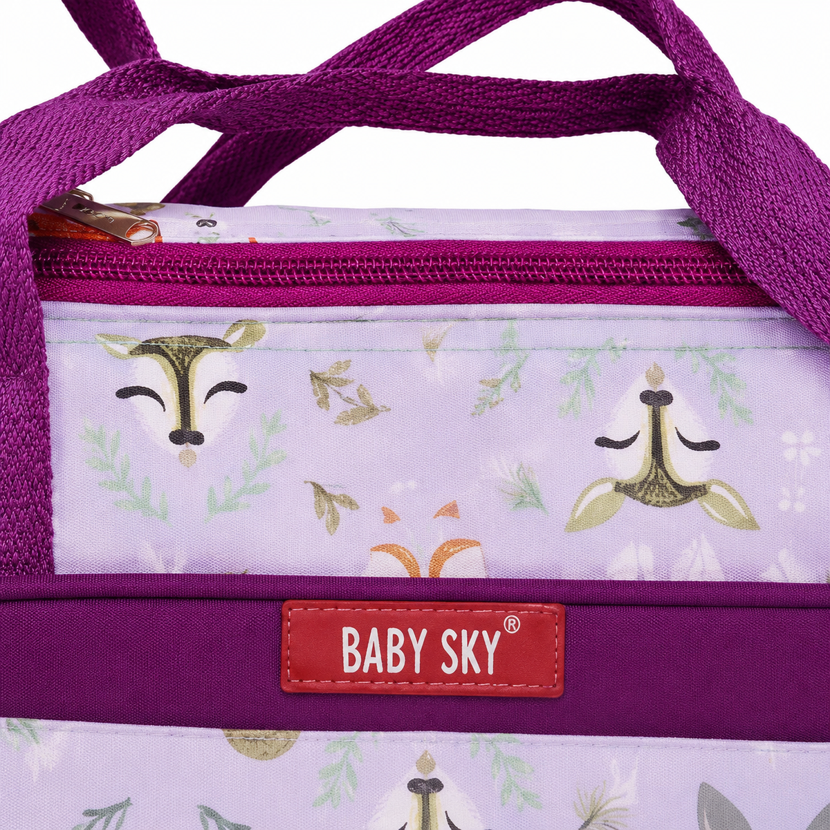 China Baby Bags Emb Purple