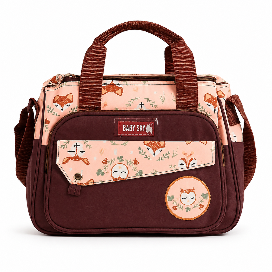 China Baby Bags Emb Brown