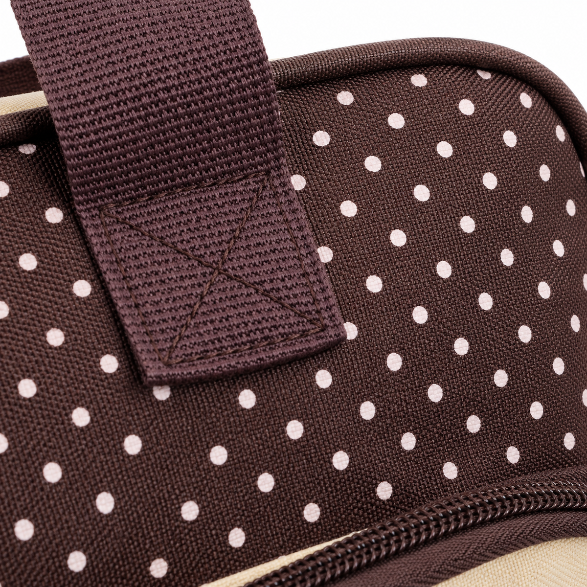China Baby Bags Mini Dots Brown