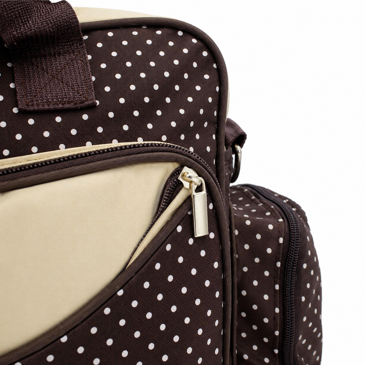 China Baby Bags Mini Dots Brown
