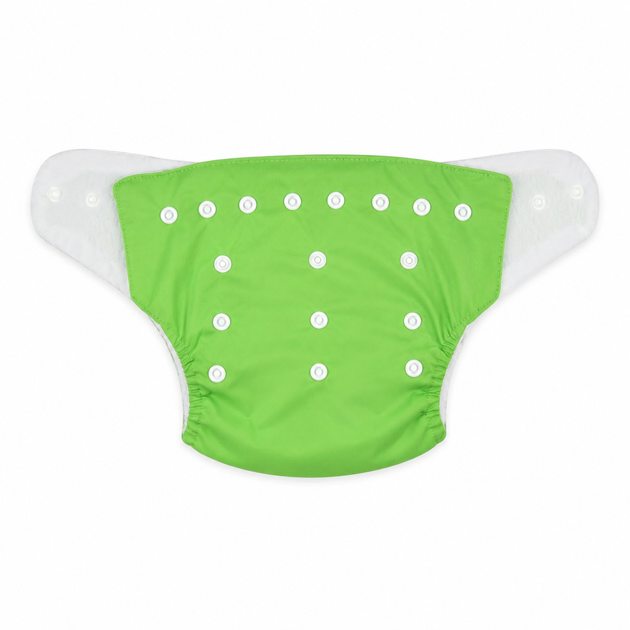 Baby Diaper Button Green