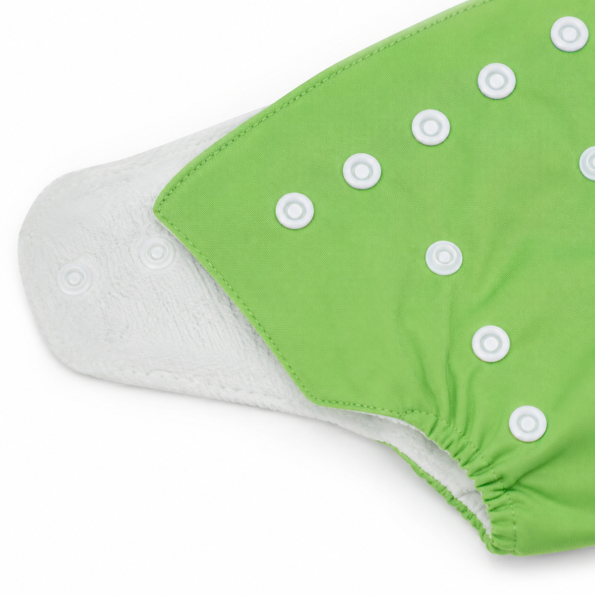 Baby Diaper Button Green