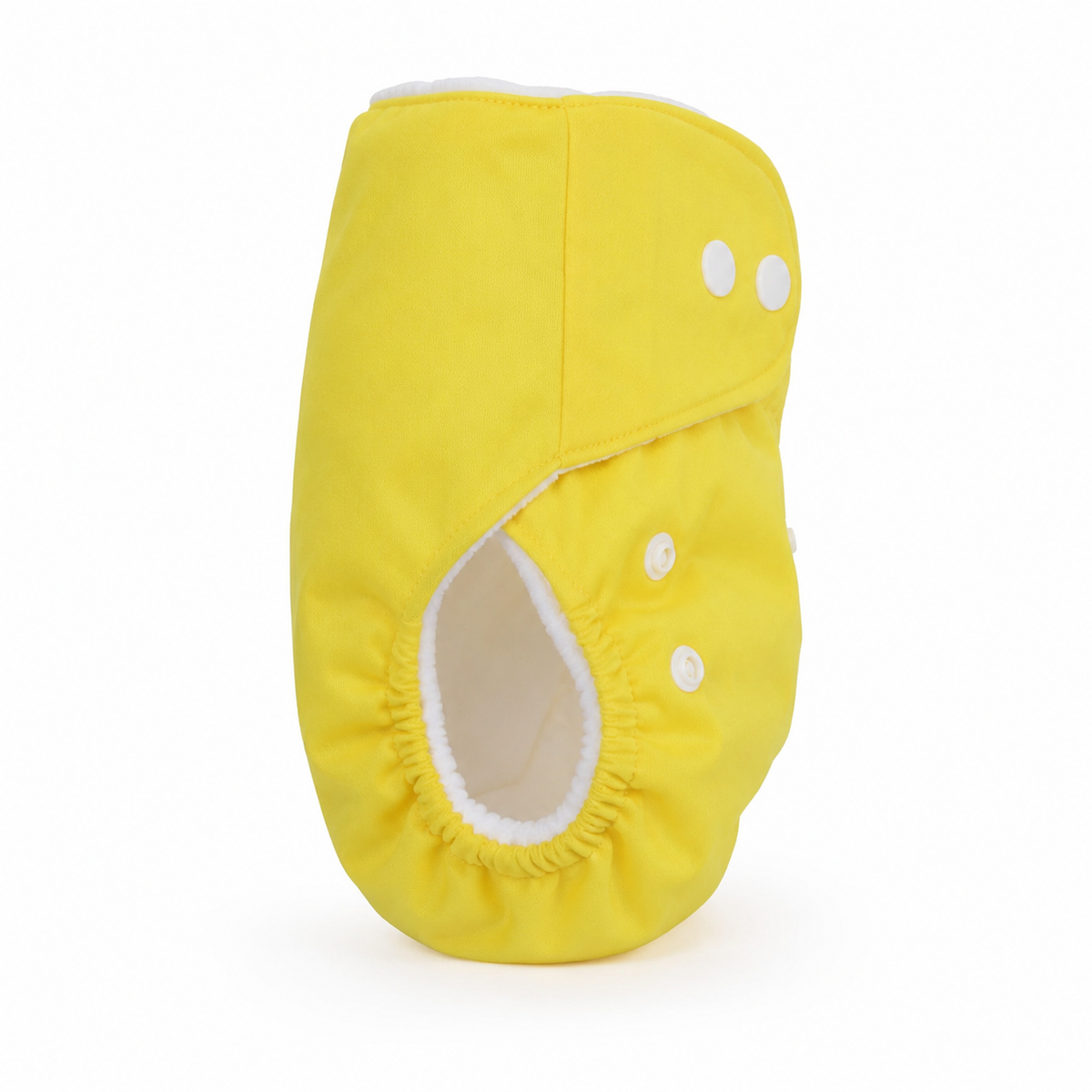 BABY DIAPER BUTTON YELLOW