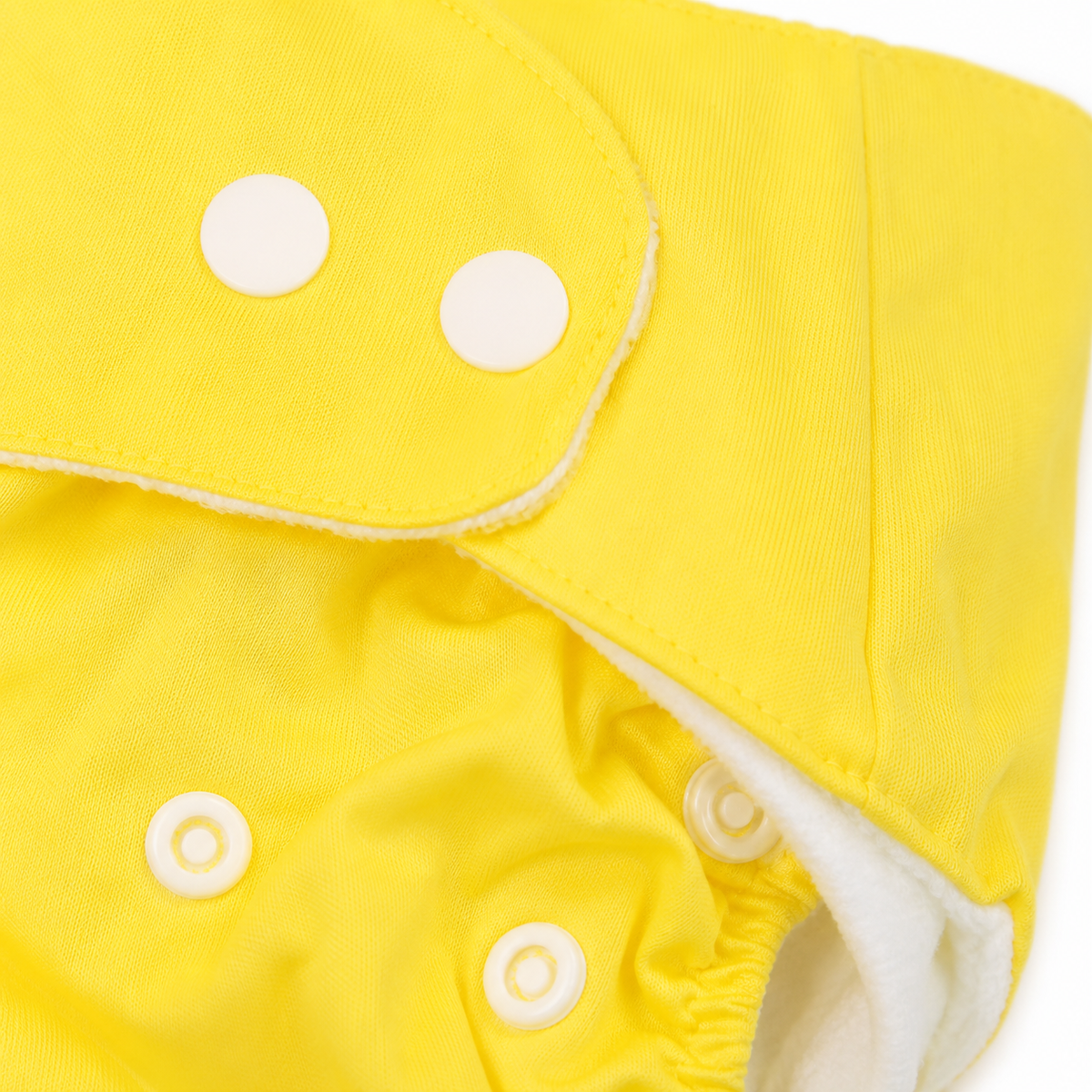 BABY DIAPER BUTTON YELLOW