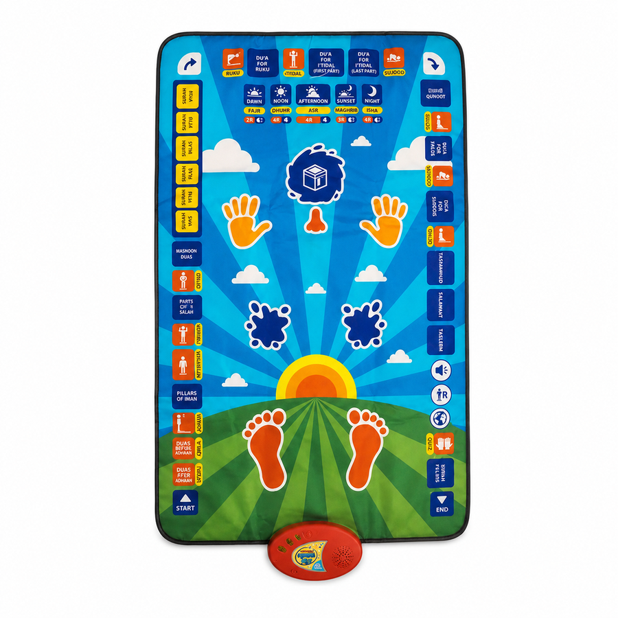 Educational Digital Prayer Mat for Kids
