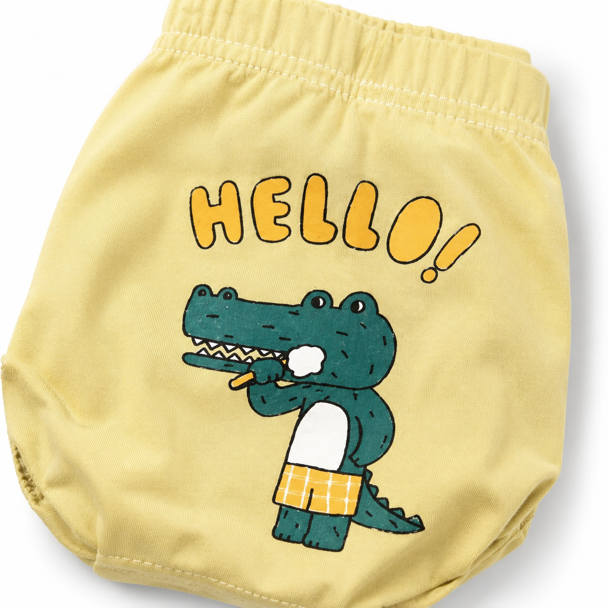 Unisex Happy Underwear Green & Mix Print 3pcs Box