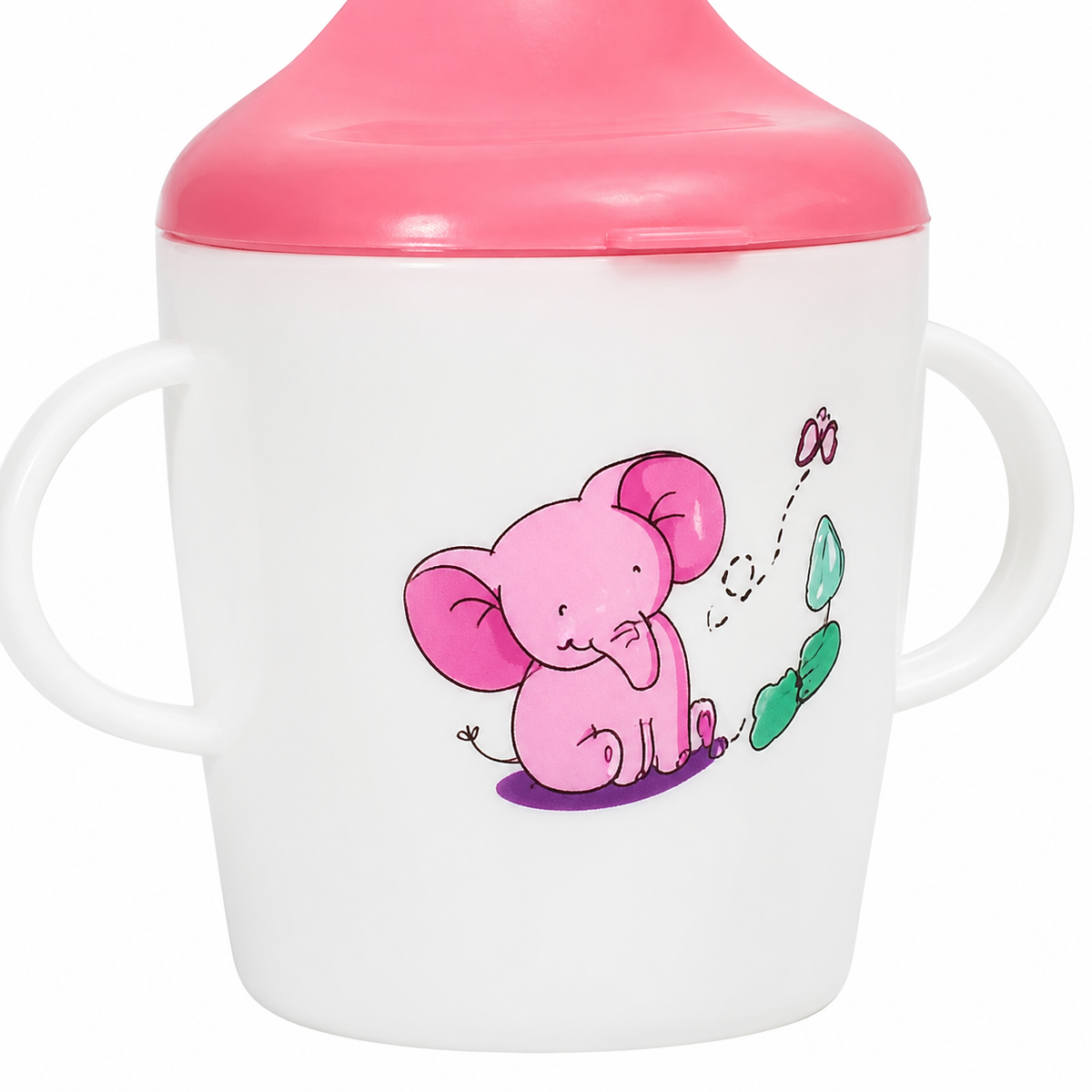 Pink Baby Feeding Bowl Set