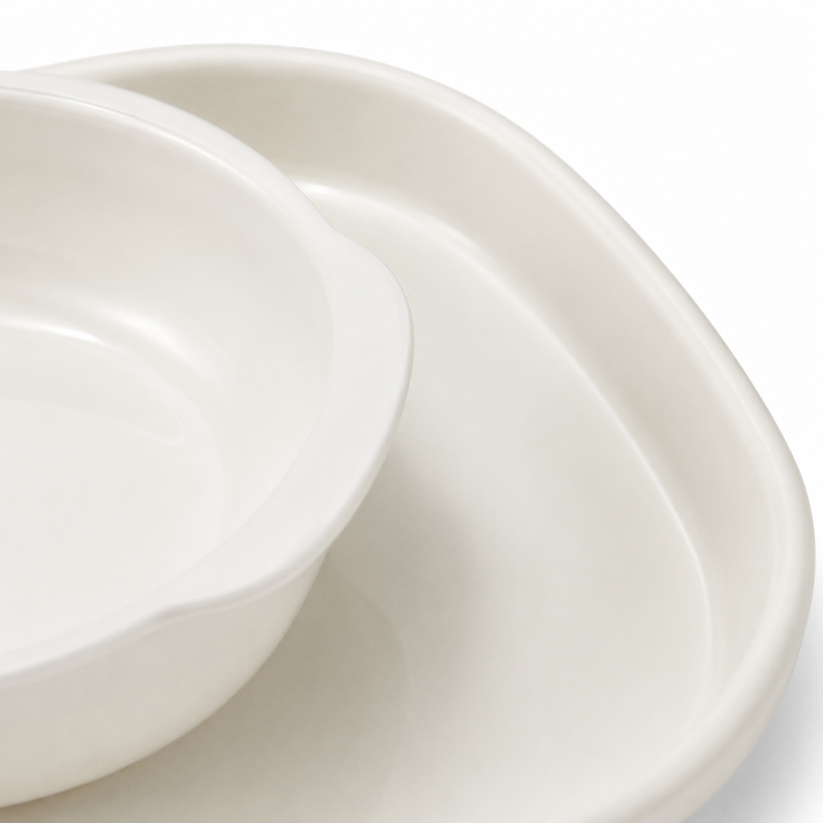 Pink Printed Baby Feeding Bowl Set