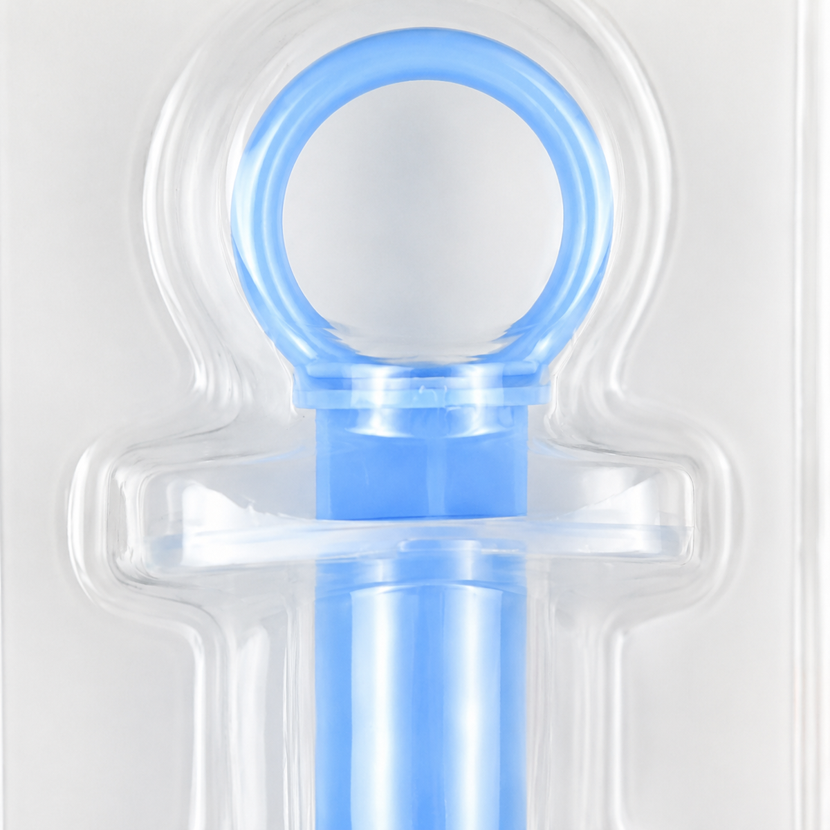 Baby Medicine Feeding Syringe Blue