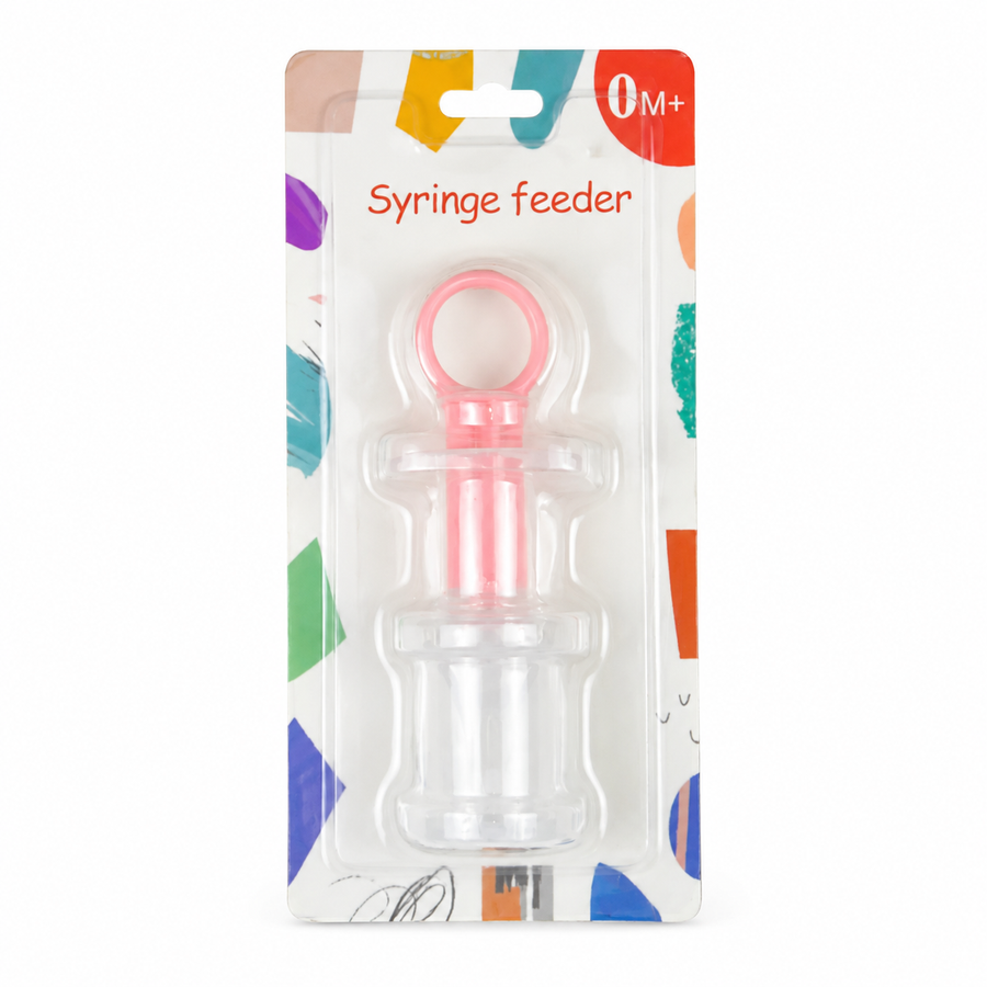 Baby Medicine Feeding Syringe Pink