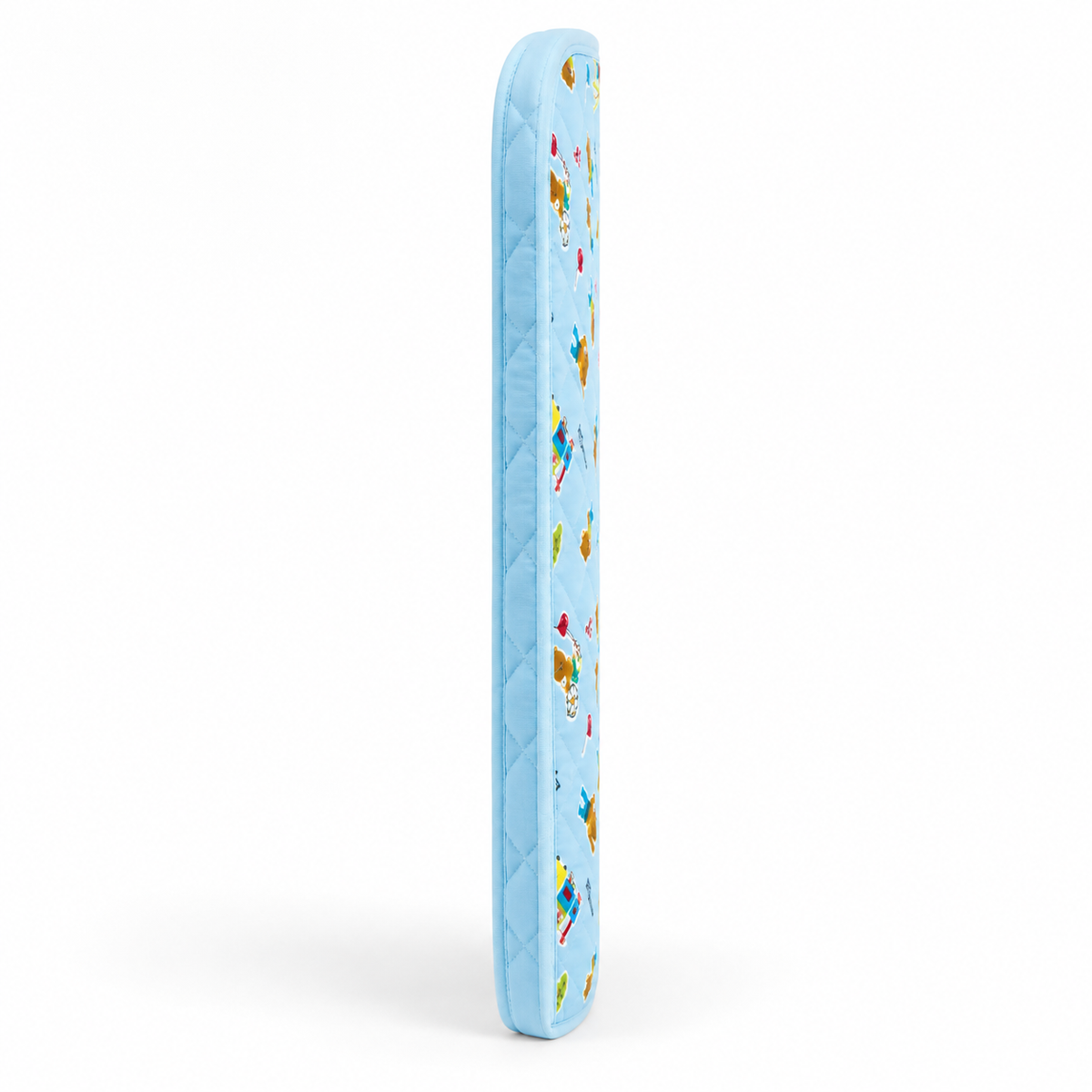 BABY CHANGING PLASTIC SHEET TRAIN BLUE XL