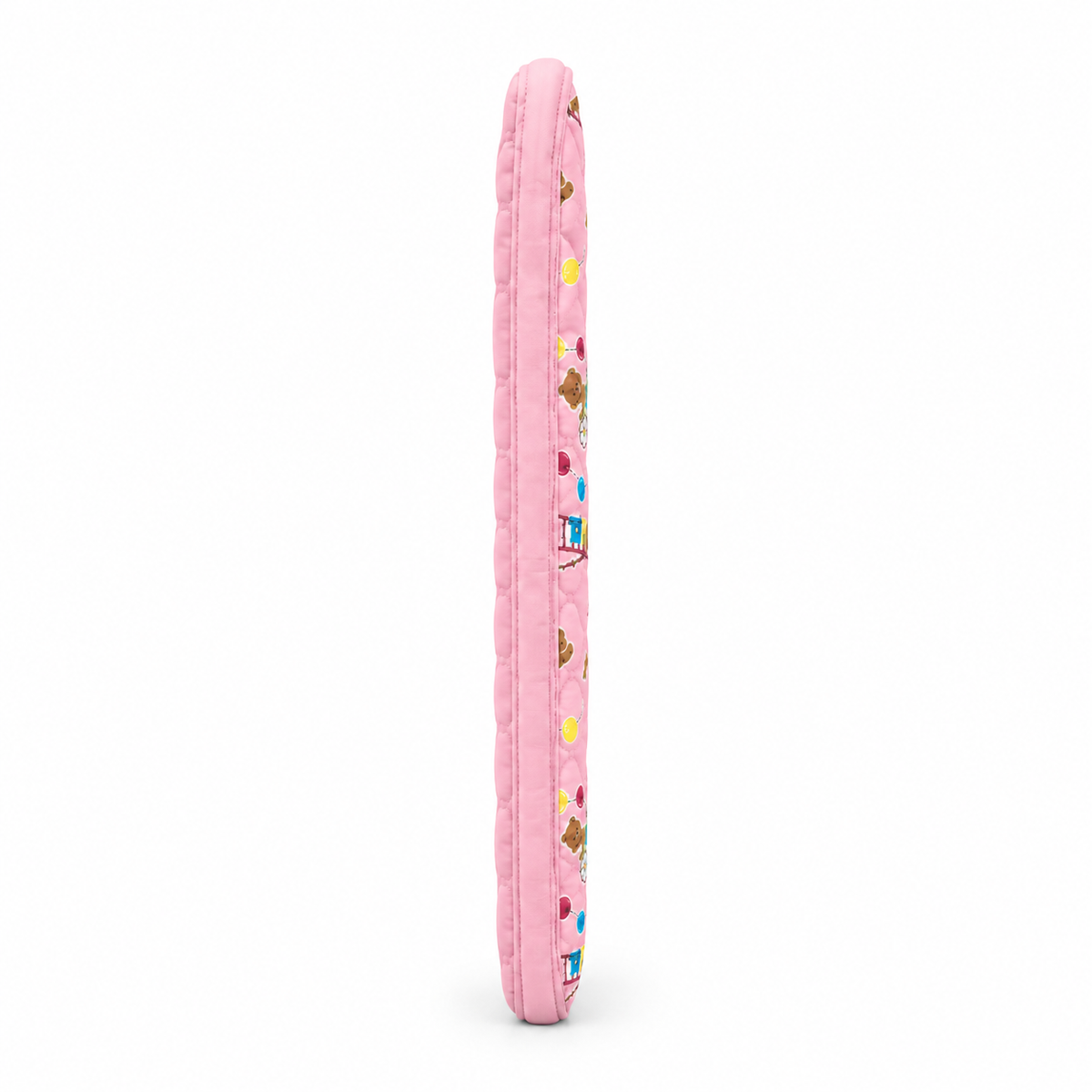 BABY CHANGING PLASTIC SHEET TRAIN PINK LARGE