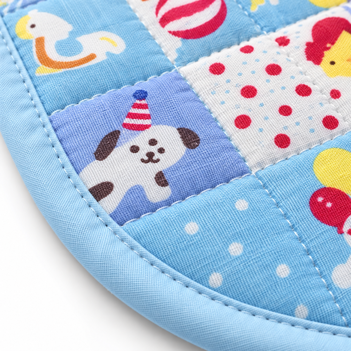 BABY CHANGING PVC SHEET CAR BLUE