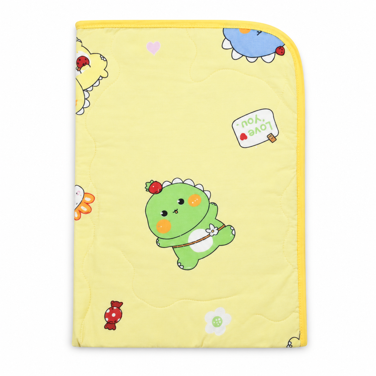 BABY CHANGING SHEET IMP COTTON DINO BABY PRINT