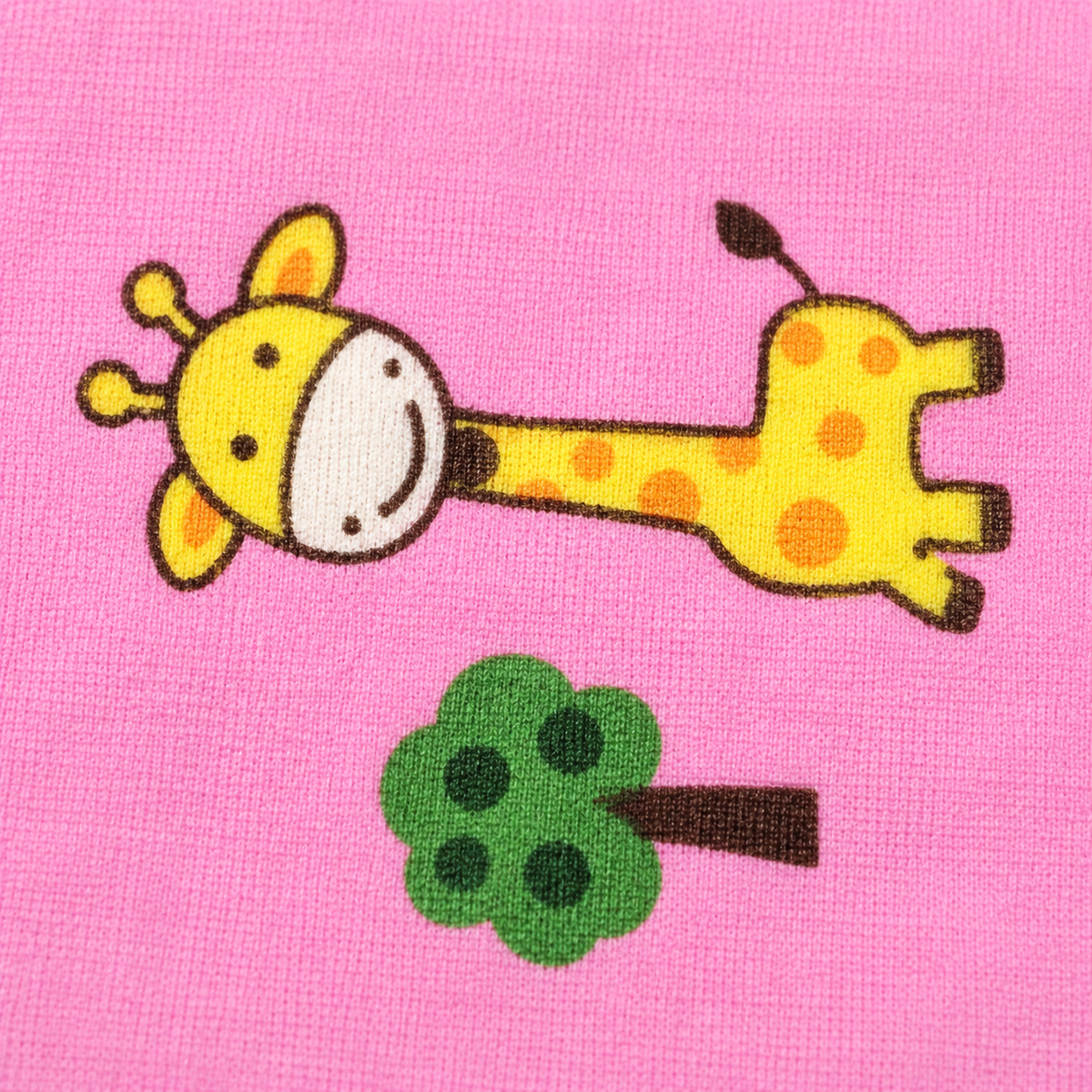 BABY CHANGING SHEET IMP COTTON GIRAFEE PINK XL