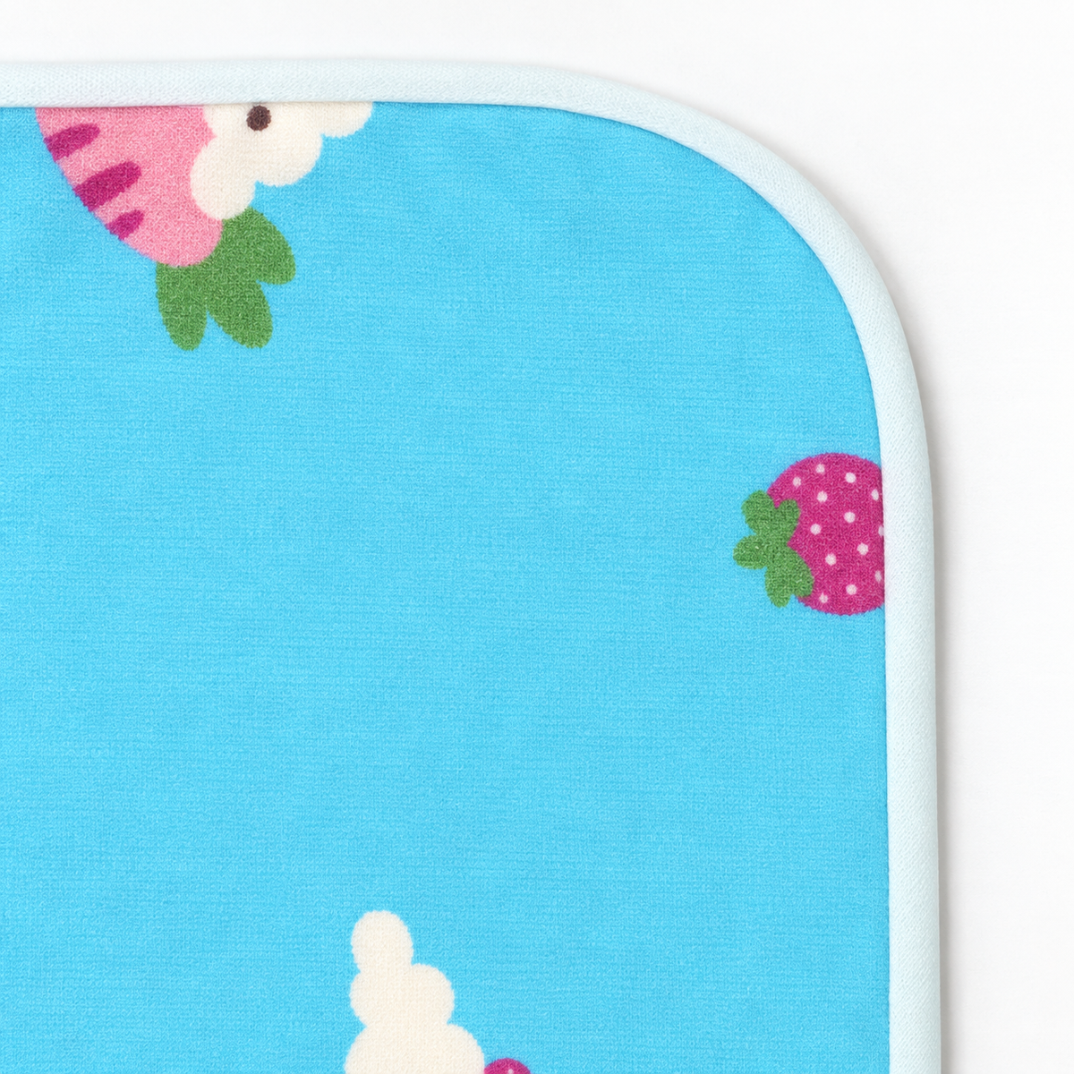 BABY CHANGING SHEET IMP COTTON RABBIT BLUE XL