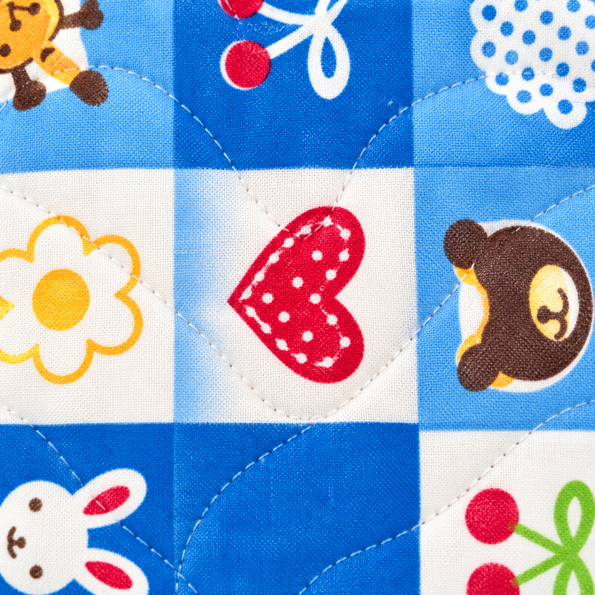 BABY PLASTIC CHANGING SHEET BEAR PRINT DARK BLUE