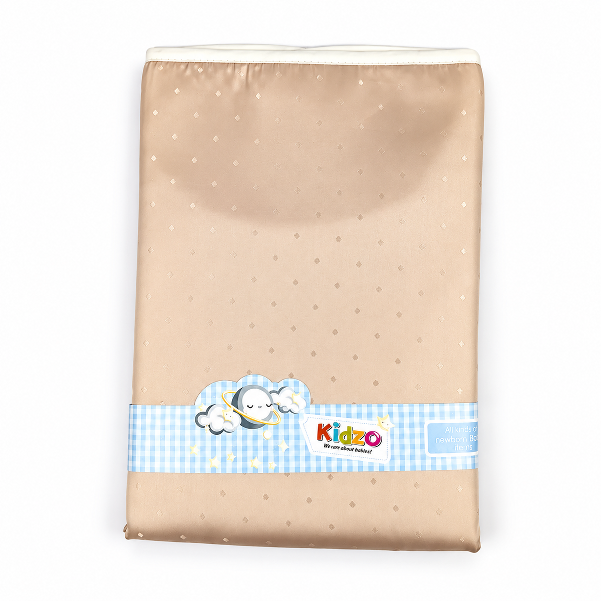 KIDZO BABY CHANGING SHEET DOTED BROWN