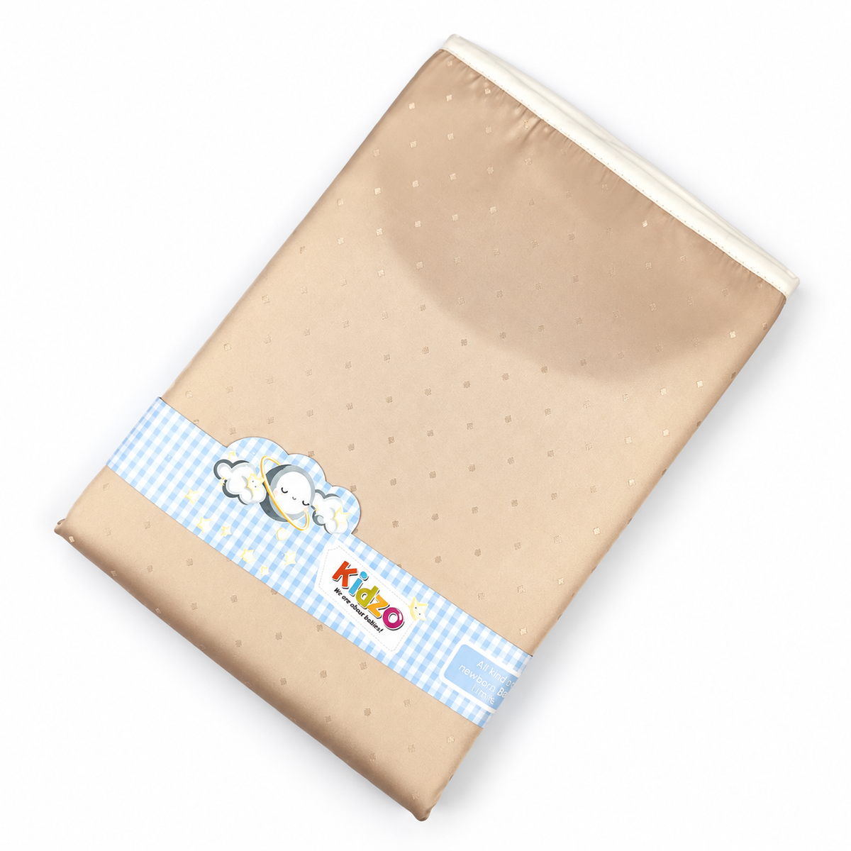 KIDZO BABY CHANGING SHEET DOTED BROWN