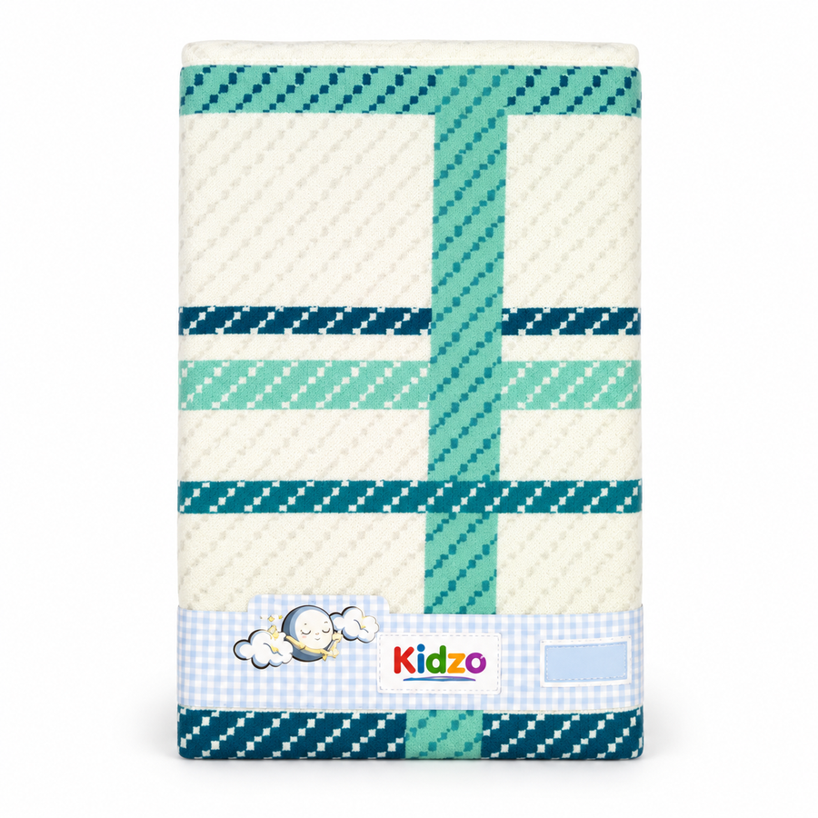 KIDZO BABY CHANGING SHEET PRINTED GREEN