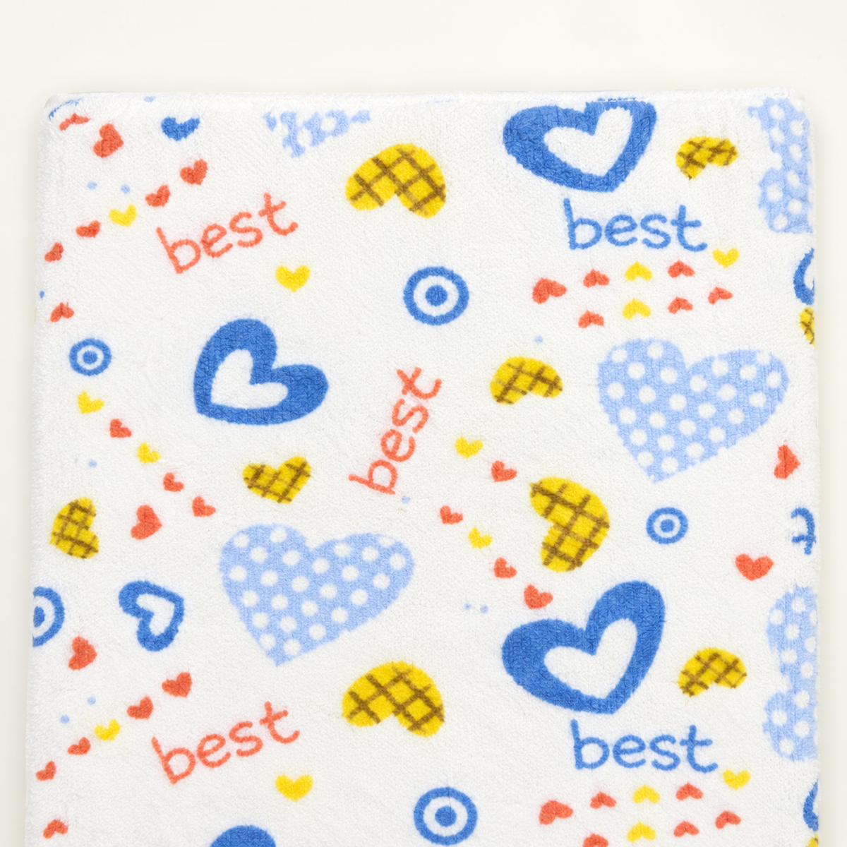 KIDZO BABY CHANGING SHEET TERRY PRINTED BLUE