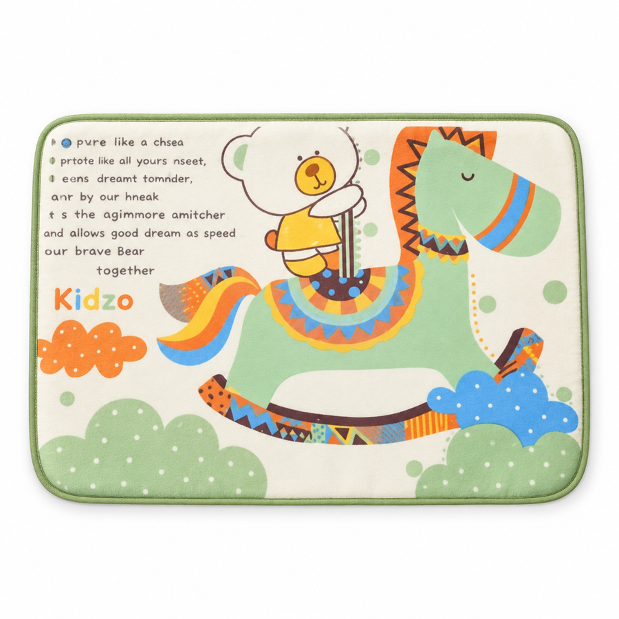 KIDZO CHANGING SHEET CHASE PRINT ROLL