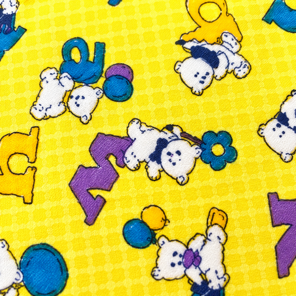 BABY PLASTIC CHANGING SHEET BEAR PRINT YELLOW