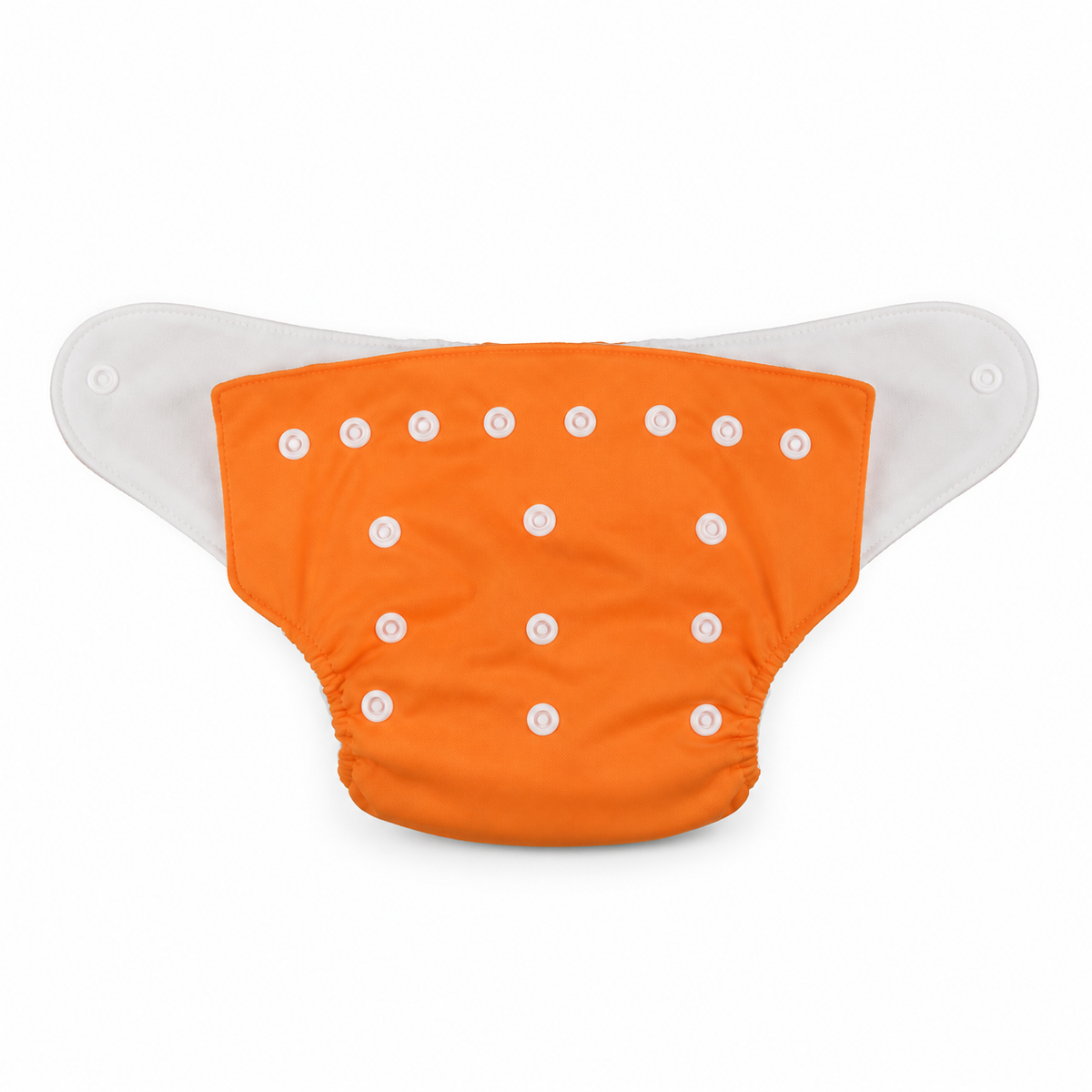 BABY DIAPER BUTTON ORANGE