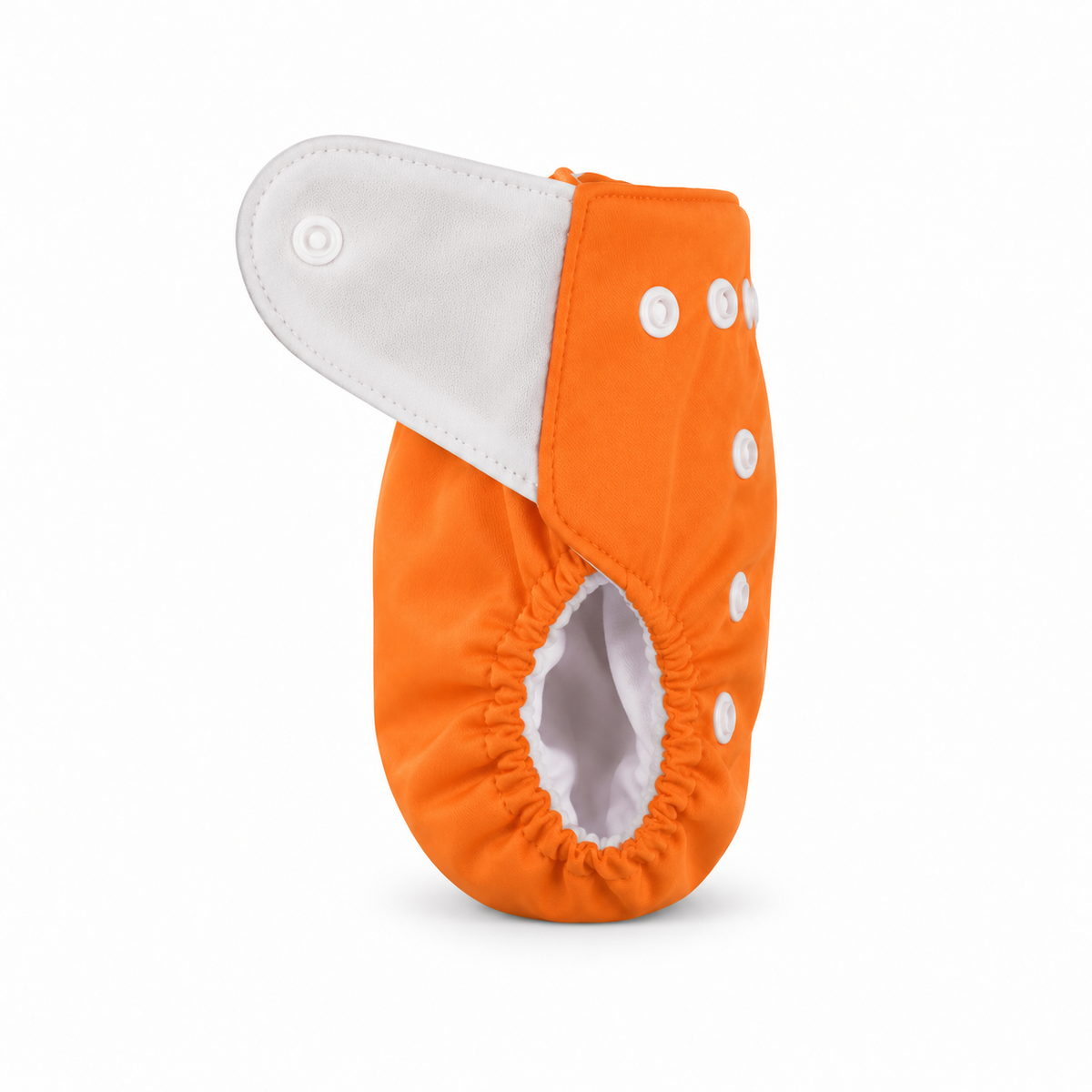 BABY DIAPER BUTTON ORANGE