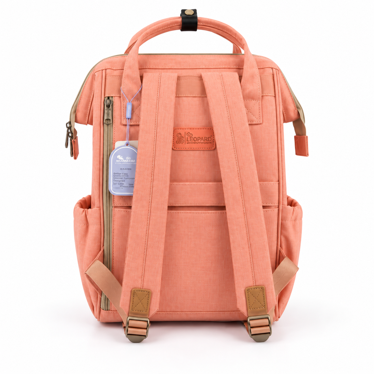Baby Diaper Bag Peach