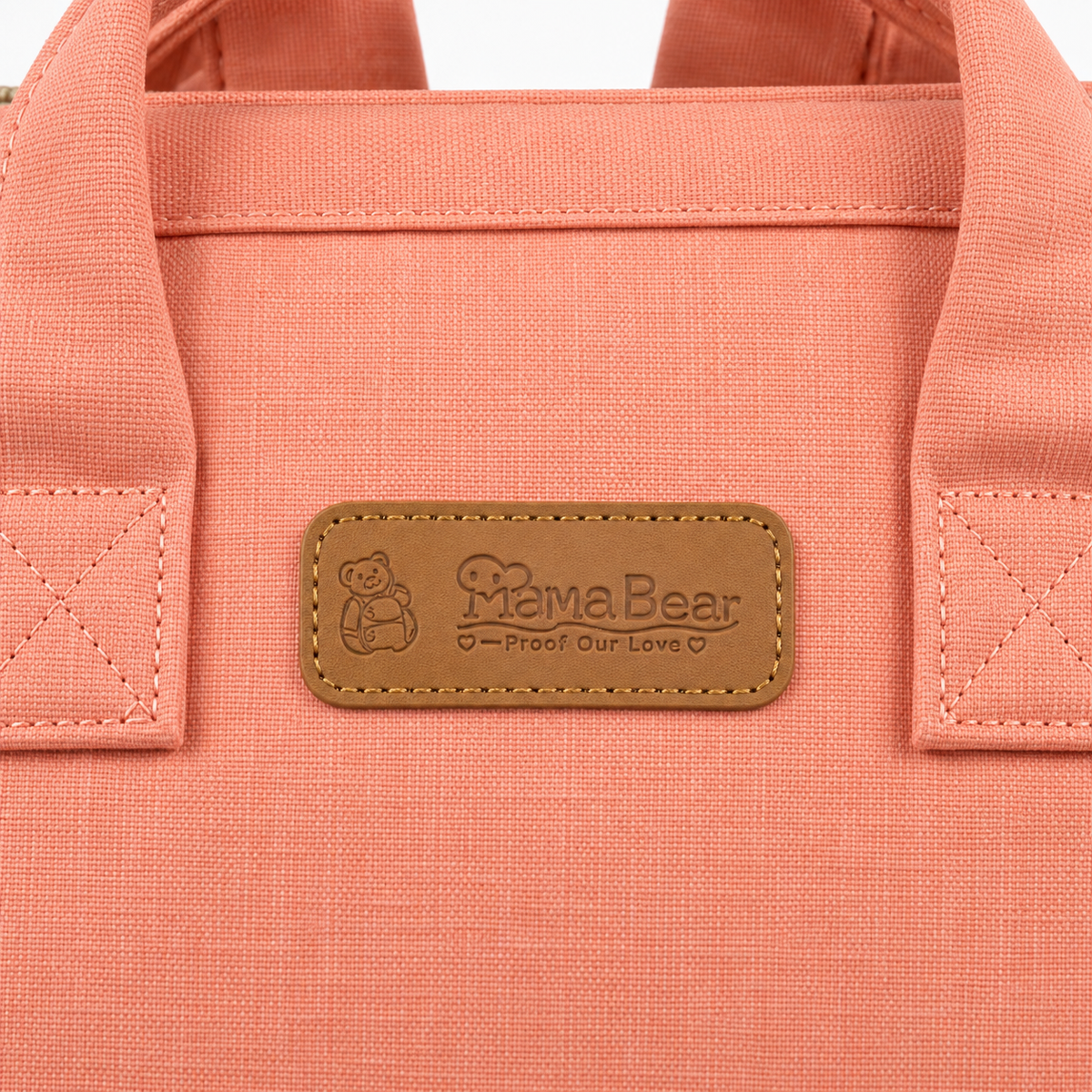 Baby Diaper Bag Peach