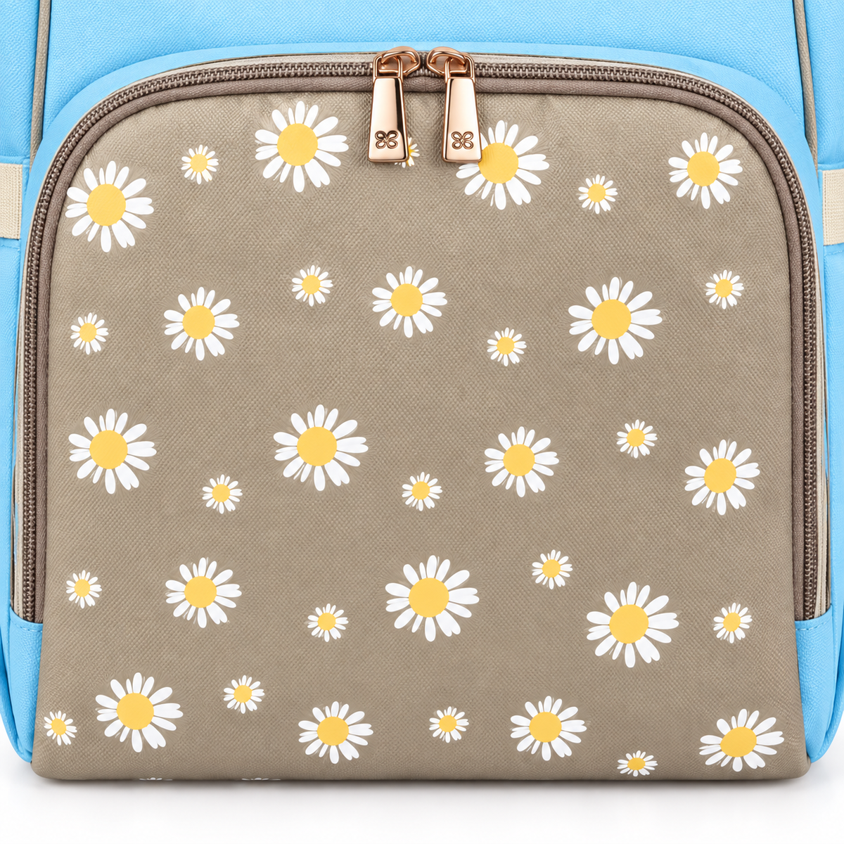 Baby Diaper Bag Printed Blue