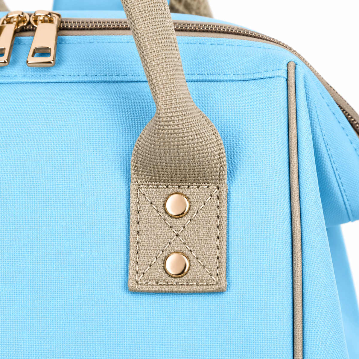 Baby Diaper Bag Printed Blue