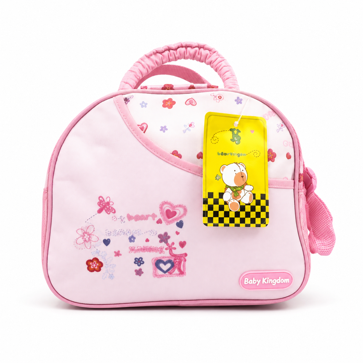 Charming Pink Multi Purpose Baby Essentials Diaper Bag