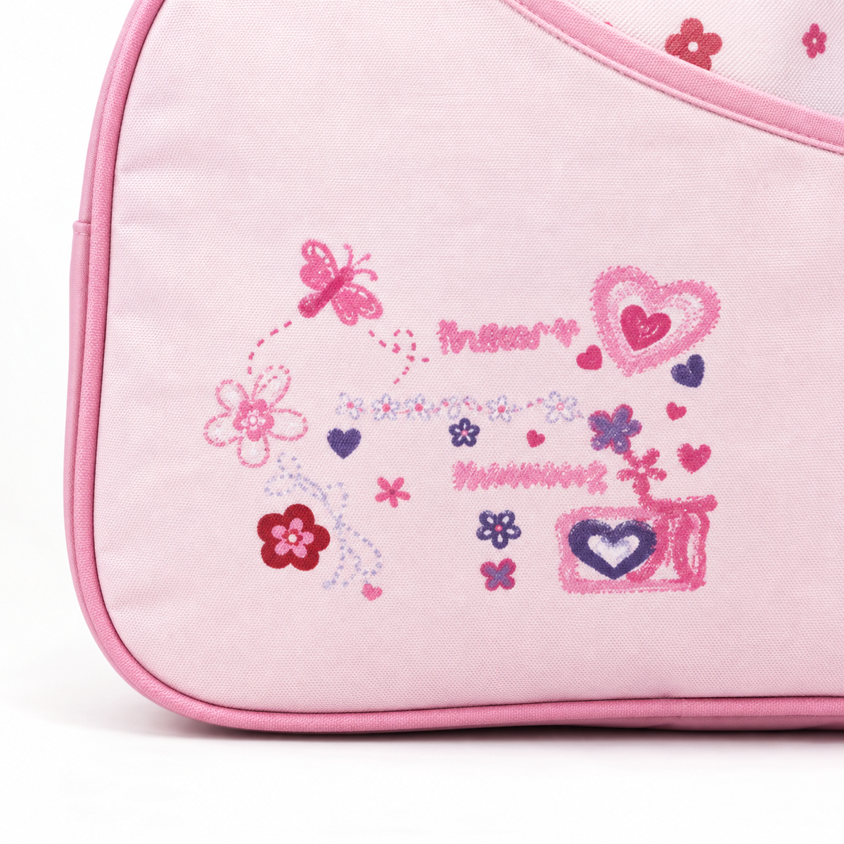 Charming Pink Multi Purpose Baby Essentials Diaper Bag