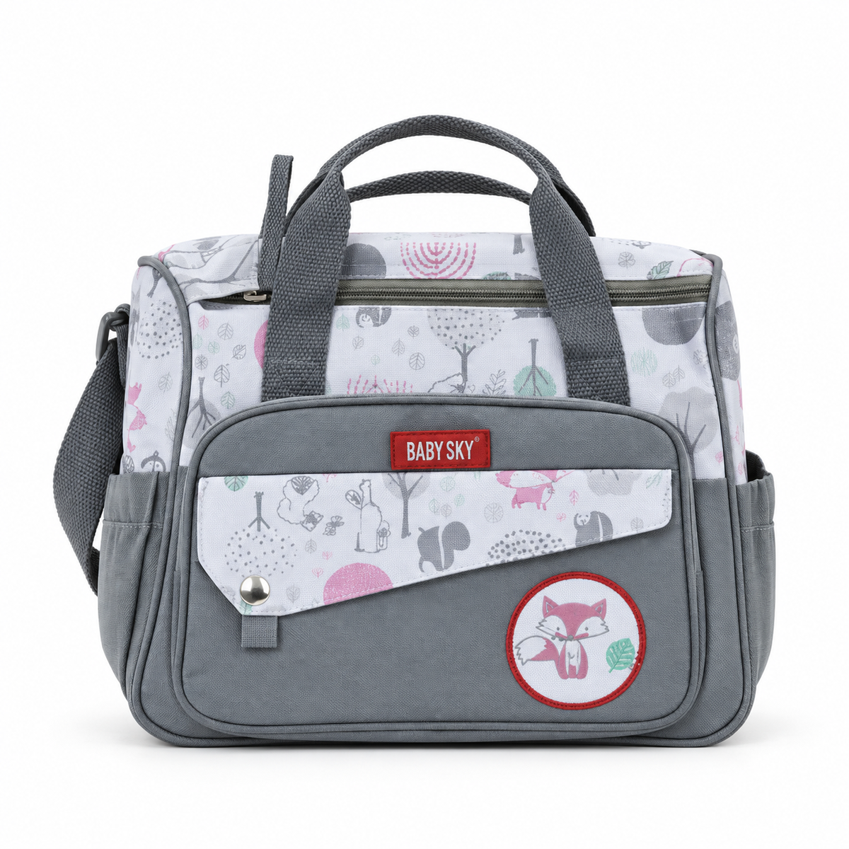 China Baby Bags Emb Grey