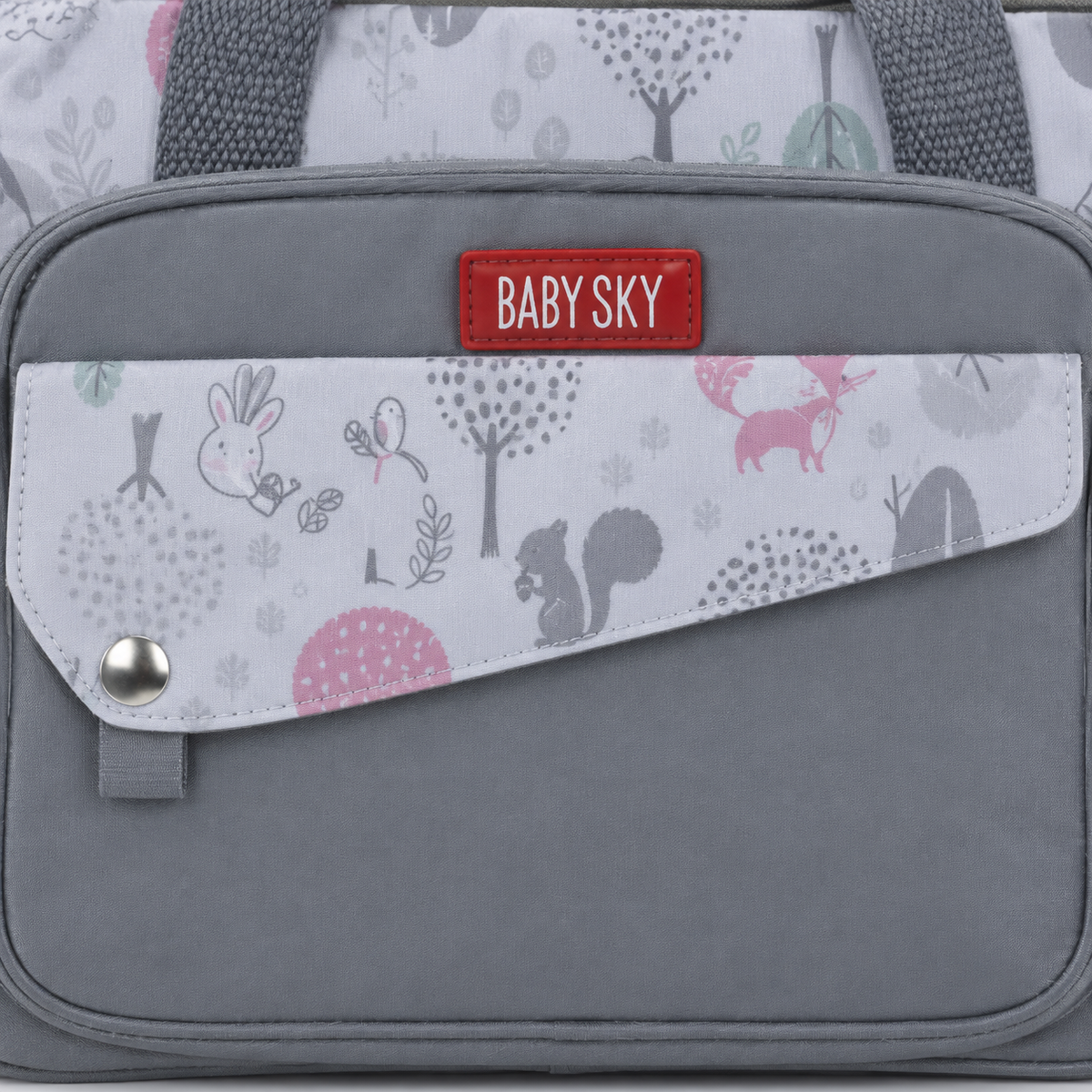 China Baby Bags Emb Grey