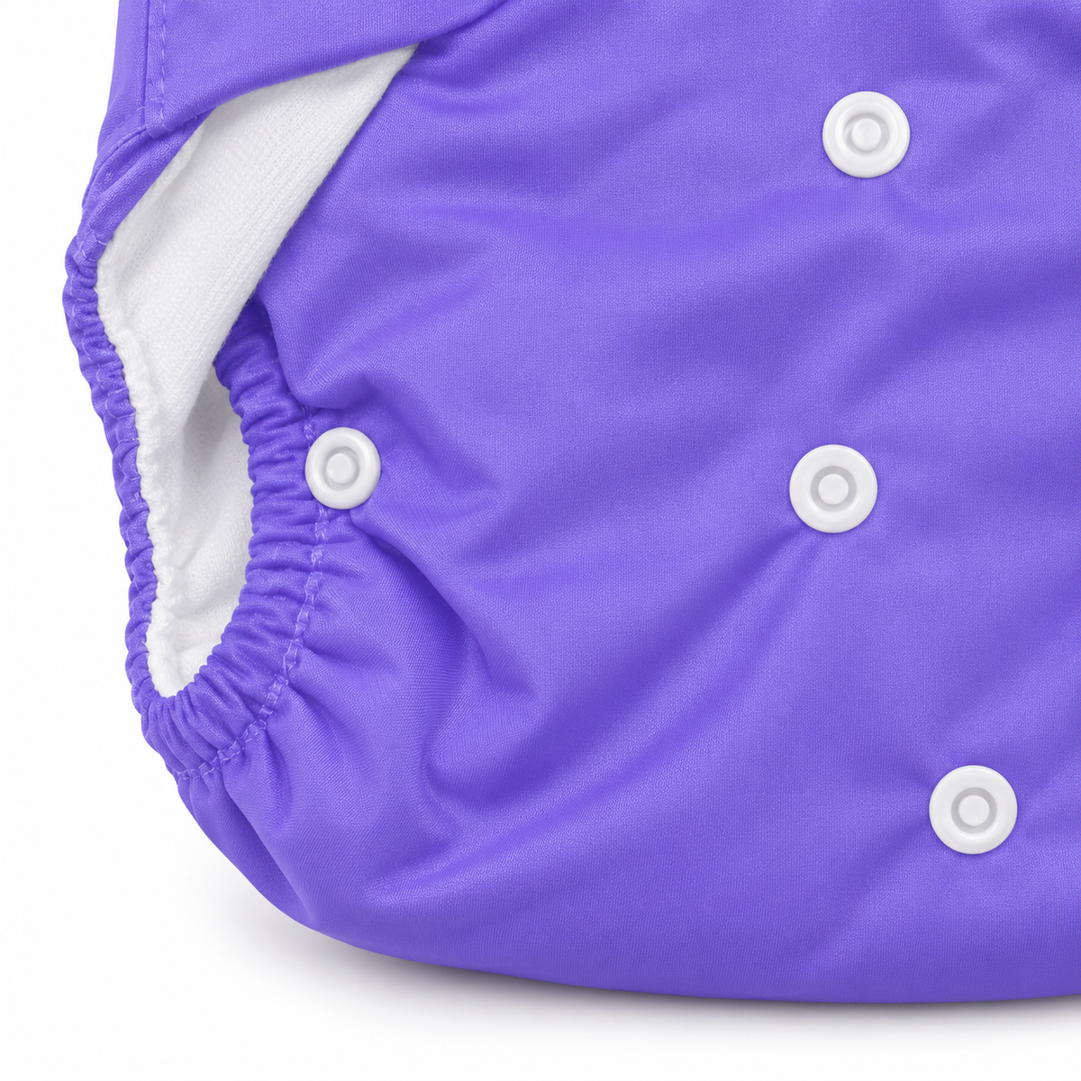 BABY DIAPER BUTTON PURPLE