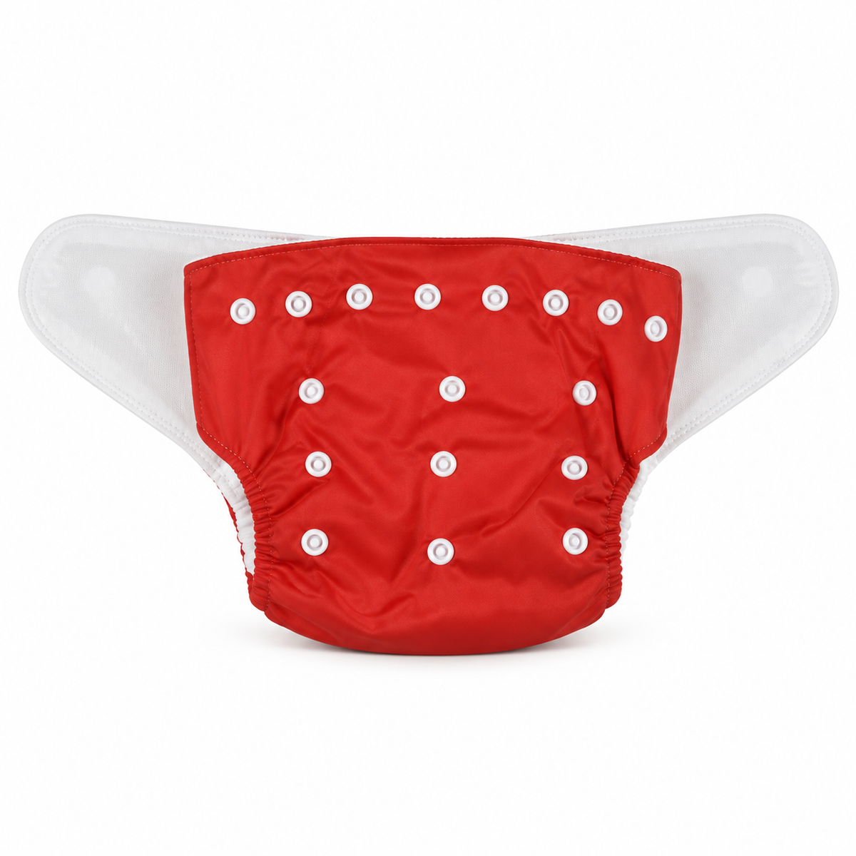 BABY DIAPER BUTTON RED