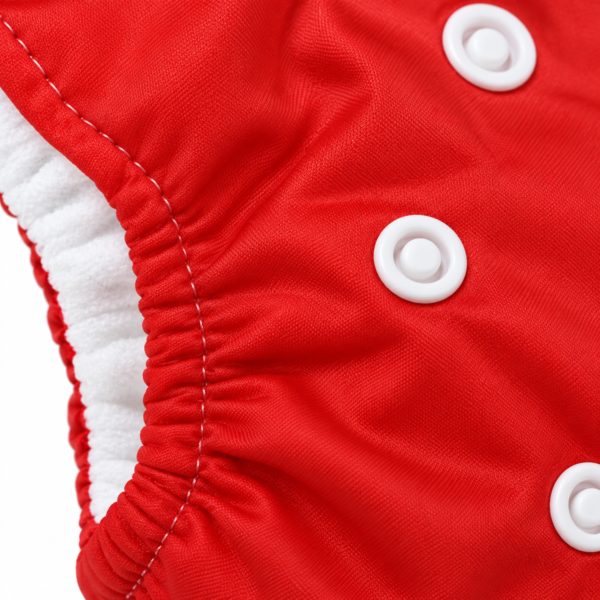 BABY DIAPER BUTTON RED