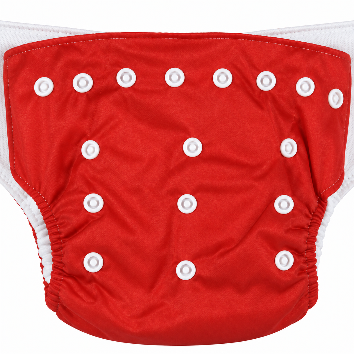BABY DIAPER BUTTON RED