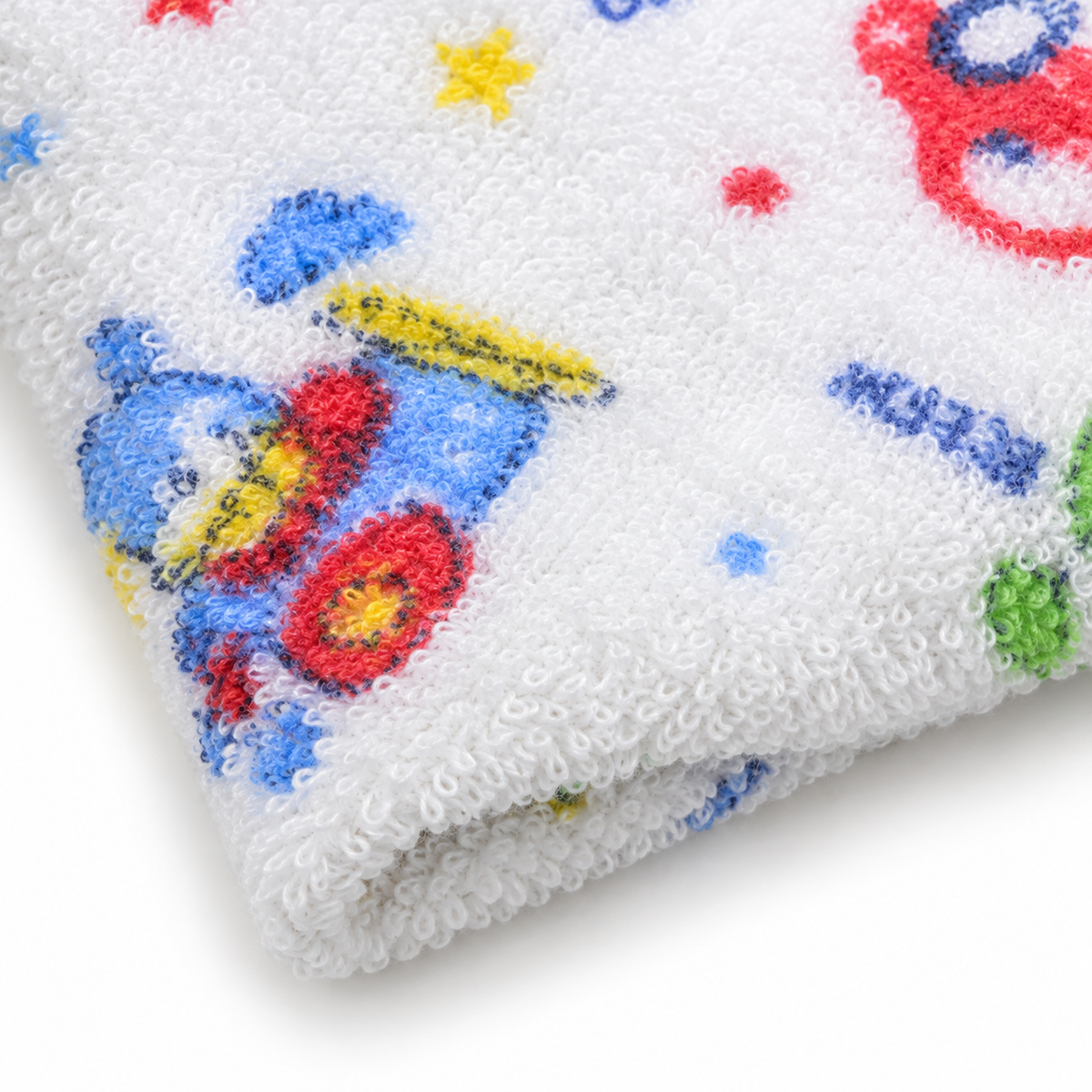 BABY FACETOWEL 6PCS MULTI