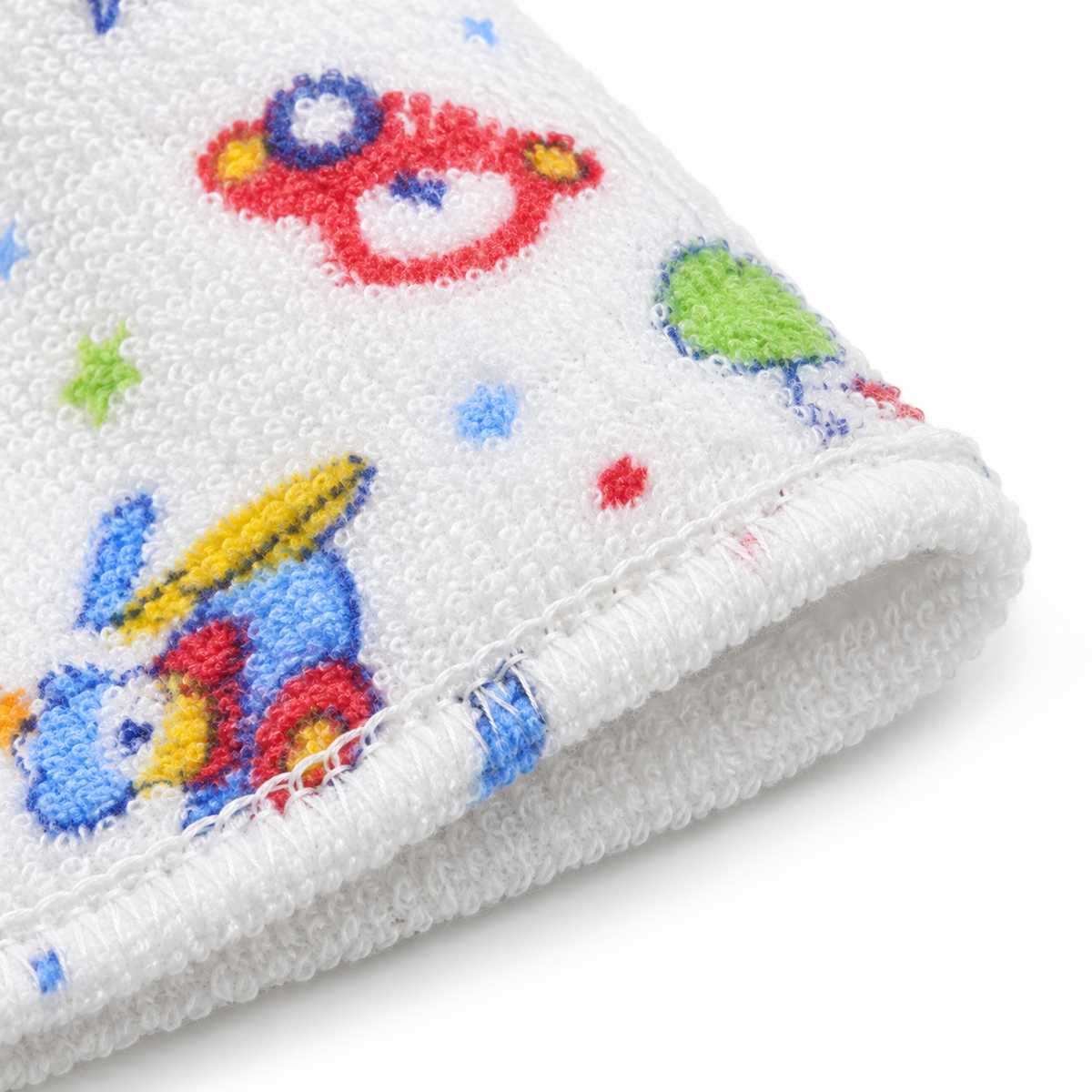 BABY FACETOWEL 6PCS MULTI