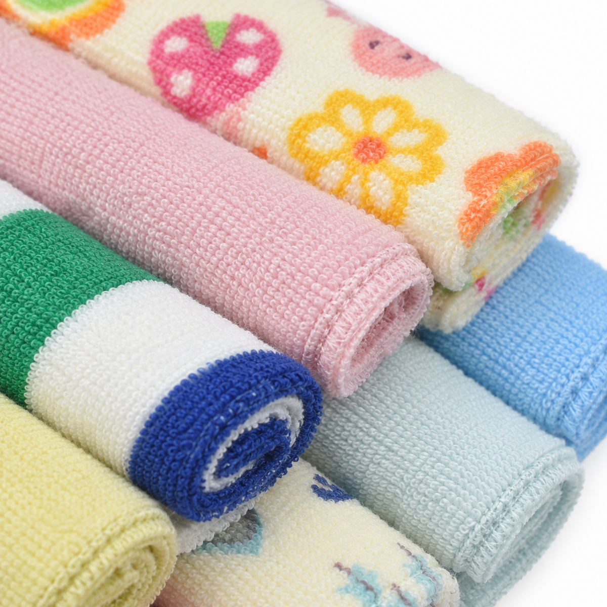 BABY FACETOWEL 8PCS CARD MULTI