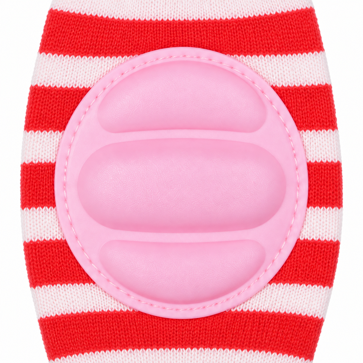 BABY KNEE PAD LINE PRINTED PINK